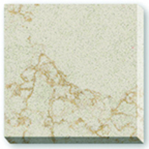 Coarse Marfil countertop slab