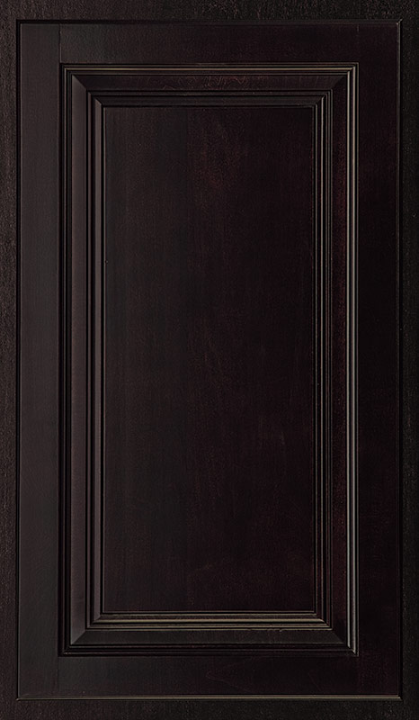 604 Maple Espresso cabinet door style