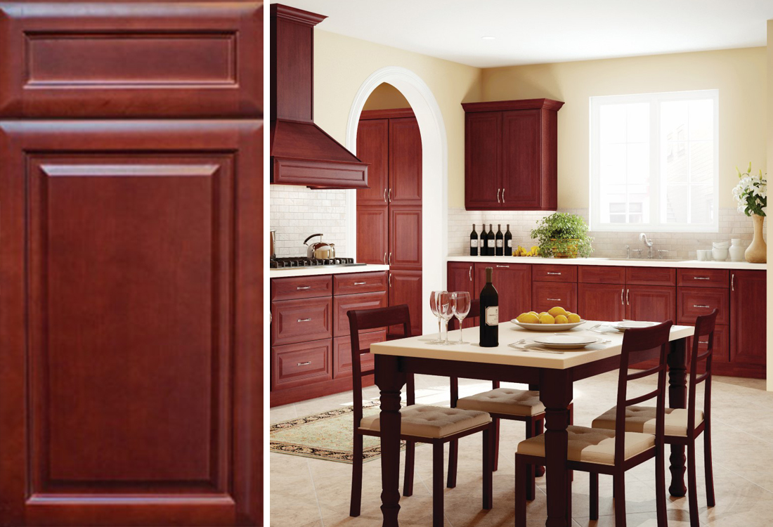 Forevermark cherry discount kitchen cabinets